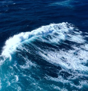 It was a lot of rocking and rolling on our ship.