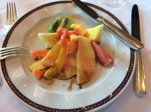 Time for the first course.